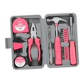 thumbnail image 3 of 24 Pieces Household Tool Set for Home Office Garage Repair Screwdriver Household Pink, 3 of 7