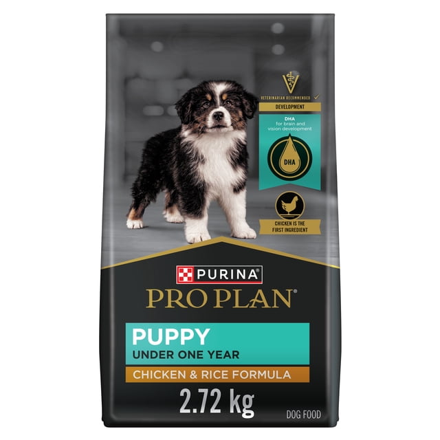 Purina Pro Plan Development Chicken & Rice Formula, Dry Puppy Food 2.72kg