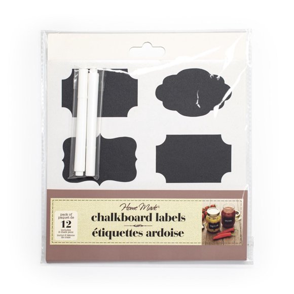 Home Made Chalkboard Labels