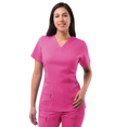 thumbnail image 1 of Adar Pro Scrubs For Women - Elevated V-Neck Scrub Top, 1 of 7