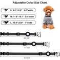 thumbnail image 4 of ORUYROP Airtag Dog Collar, Adjustable Air Tag Dog Collar with Durable Quick Snap Buckle, Imitation Nylon Dog Collar with Waterproof Apple Airtag Holder for Small Medium Large Dogs, 4 of 6