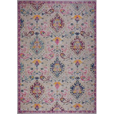 Tapis d'Intérieur/extérieur Traditionnel Beige Crème Katrina 7 Pieds10 Pouces x 10 Pieds5 Pouces