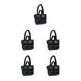 thumbnail image 3 of Baohd Larger Capacity Tote Bag With Big Opening For Easy Access Books Crossbody Bag black 5Set, 3 of 6