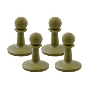 koolsoo 4 Pcs Protection Auvent de Camping Auvent Mât de Tente Vert Foncé
