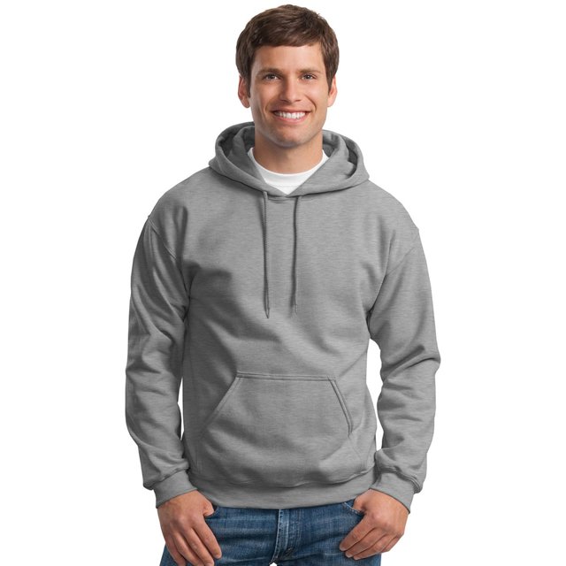 Gildan Gd 8 Oz 50/50 Flc P/O Hood