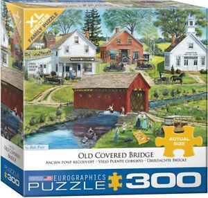 EuroGraphics (EURHR Old Covered Bridge 300Piece Puzzle 300Piece Jigsaw Puzzle
