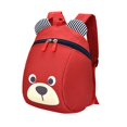 thumbnail image 2 of Cartoon Mini Backpack Child Backpack, Walking Leash, Child Backpack Straps, Red, 2 of 8