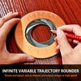 thumbnail image 4 of EGNMCR Measurement Tool Of Round Measuring Tool Diameter Tool Rules Of Drawing -adjustable Circular Compass Metal Stainless Steel Measuring ruler, 4 of 9