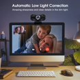 thumbnail image 4 of Video Calling Recording Conferencing Live Class Webcam,1080P Full HD Webcam USB Desktop & Laptop Webcam Live Streaming Webcam with Microphone Widescreen HD Video Webcam, 4 of 6
