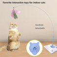 thumbnail image 4 of Meowmastery Toy, 2025 Interactive Cat Teaser Wand with Strong Suction Cup, Indoor Hunting and Chasing Toy for Cats, Exercise and Entertainment for Active Felines (Pink), 4 of 7