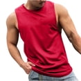 thumbnail image 1 of fatyb Mens Workout Tank Tops Breathable Sleeveless Athletic Tshirts Gym Running Bodybuilding Tee Tops, 1 of 6