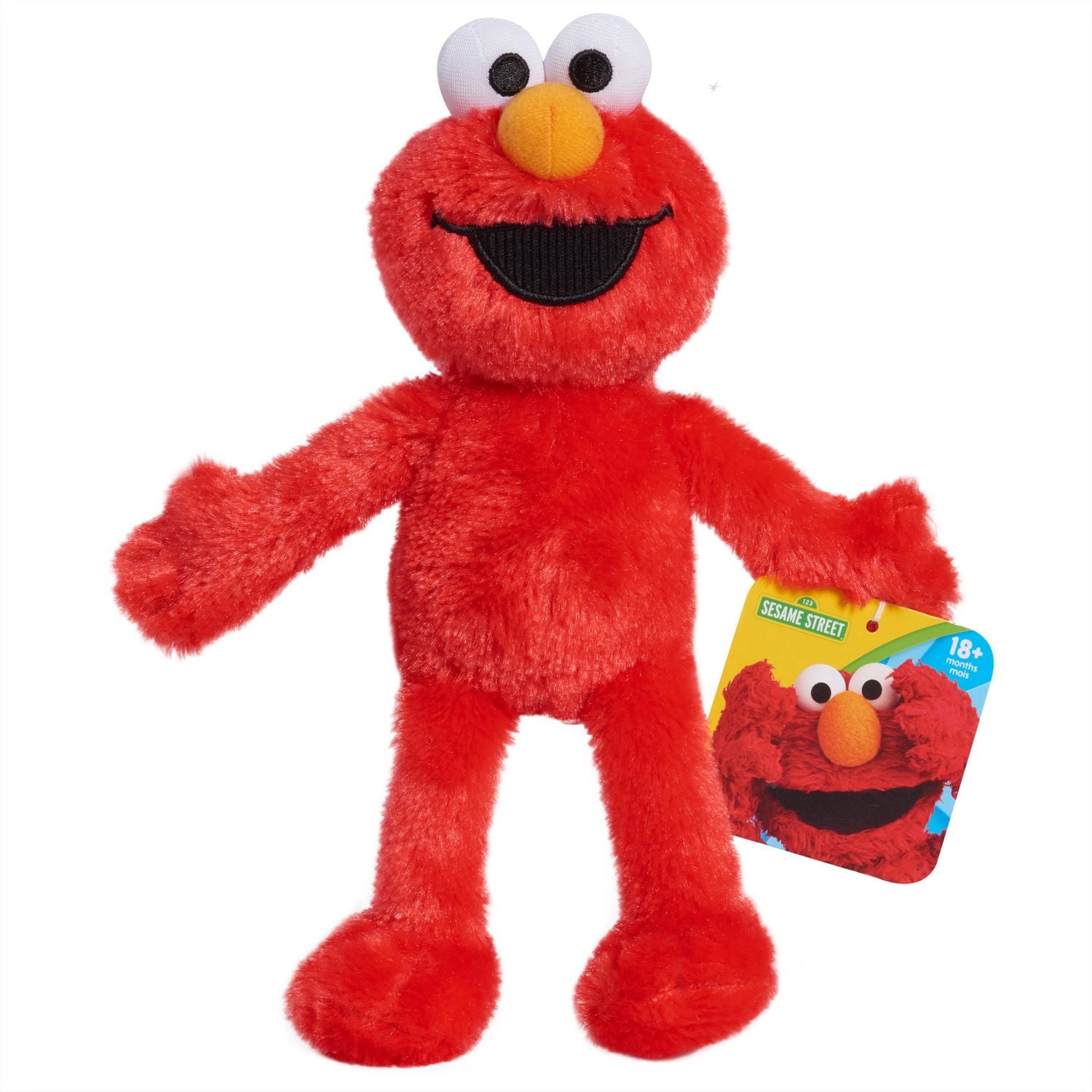 Sesame Street Friends Plush Elmo, Sustainable Plush Stuffed Animal