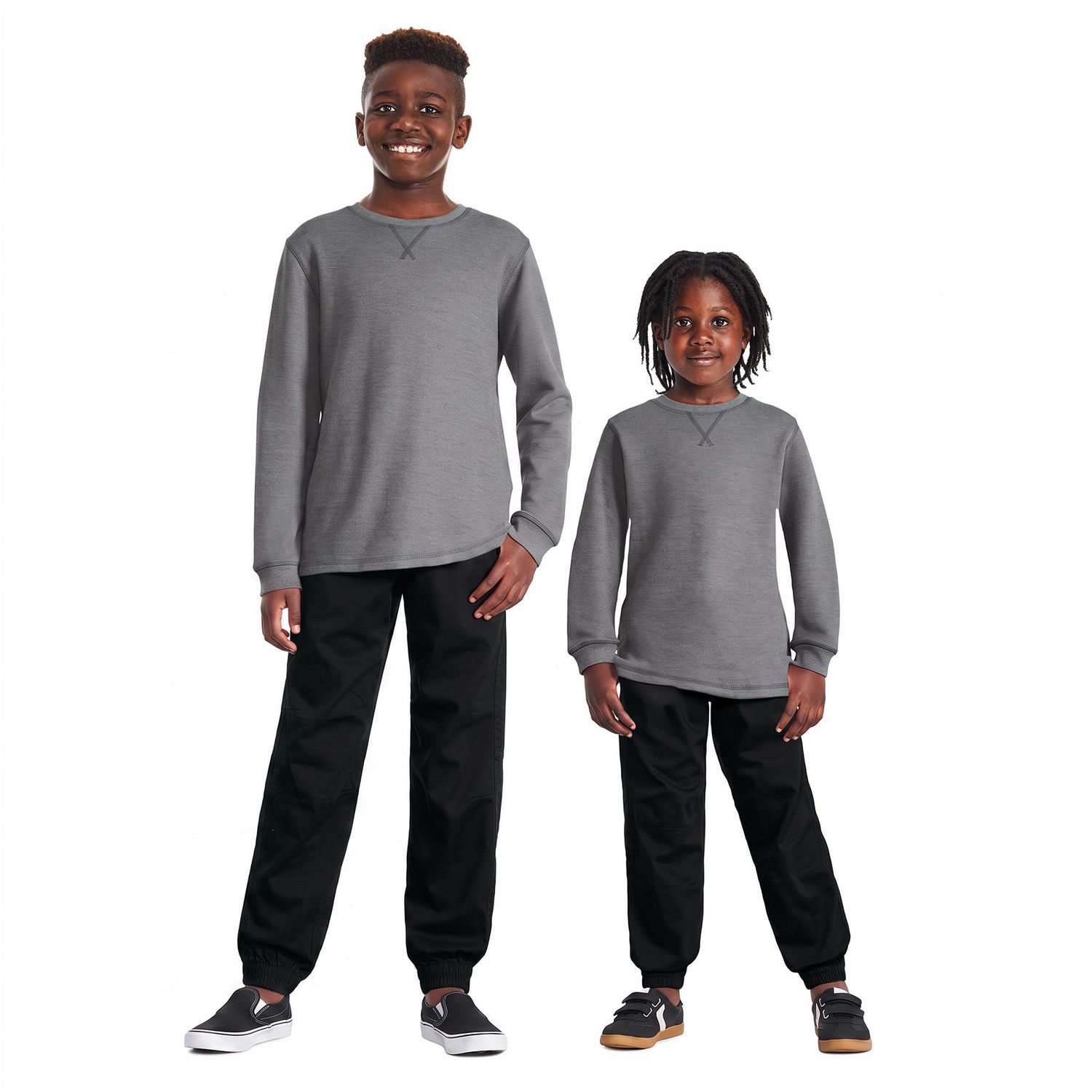 George Boys' Rib Long-Sleeve T-Shirt