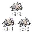 thumbnail image 2 of maskred Chaîne Porte-Lunettes à la Mode 50 Pcs Support Boucle Type B 50 Pcs 3Set, 2 of 6
