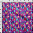 thumbnail image 4 of oneOone Rayon Fuschia Pink Fabric Camping Sewing Craft Projects Fabric Prints By Yard 56 Inch Wide, 4 of 5