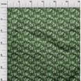 thumbnail image 3 of oneOone Polyester Lycra Forest Green Fabric Texture Sewing Material Print Fabric By The Yard 56 Inch Wide, 3 of 4