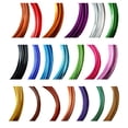 thumbnail image 3 of Aluminum Wire Thickness Bendable Wires Bike Easy to Use Durability Rust-proof Resilience Handy Installation Durability Rust-proof for Crafts DIY purple, 3 of 9