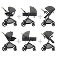 thumbnail image 2 of Evenflo Pivot NXT Travel System w/LiteMax NXT Infant Car Seat (Car Seat 3-22 lbs - Stroller 0 - 6 Years), 2 of 7