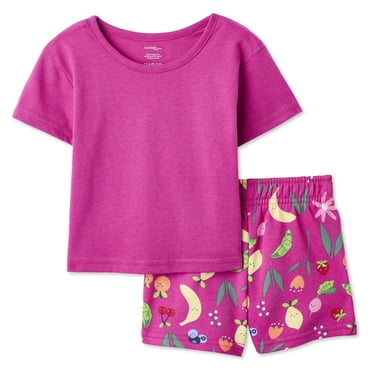 Ensemble 2 pièces avec short George pour bébés filles