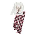 thumbnail image 2 of Faithtur Parent-Enfant Pyjama de Noël Manches Longues + Pantalon Vêtements, 2 of 9