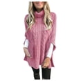 thumbnail image 2 of Qertyioot Chandail pour Femme Grande Taille Mode Décontractée à Manches Longues Imprimé Col Rabattu Chandail à Fermeture Éclair Hauts Blouse, 2 of 6
