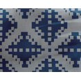 thumbnail image 4 of oneOone Georgette Viscose Fabric Check Kasuri Print Fabric By Yard 42 Inch Wide, 4 of 4