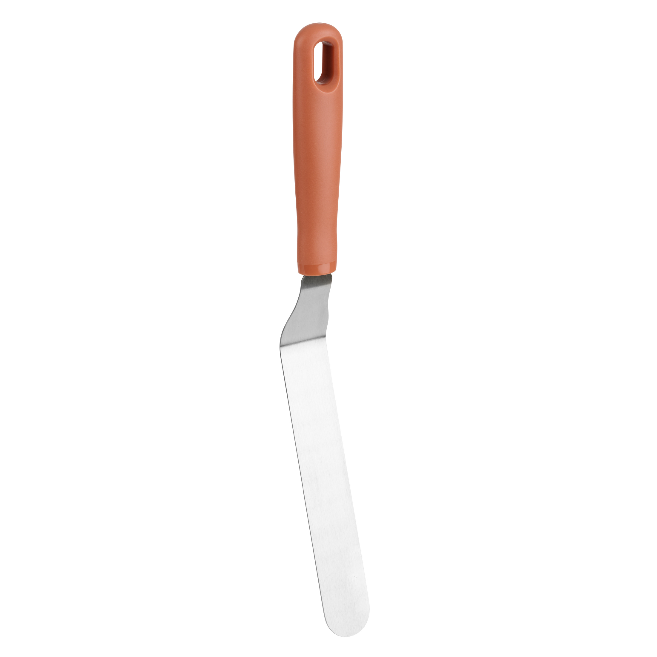 Spatule à glaçage en acier inoxydable Tout-pour-Célébrer, orange