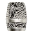 thumbnail image 1 of Maytalsory Metal Replacement Microphone Grille Universal Detachable Wired Wireless Build-in Sponge Concert Mic Head Accessories Type 5 Silver 1Set, 1 of 6
