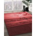 thumbnail image 3 of Ahgly Company Tapis Rectangulaire Lavable en Machine Intérieur Transitionnel Rouge Canneberge, 3 Pieds x 5 Pieds, 3 of 7