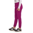 thumbnail image 2 of Green Town Women's Jogger Scrub Pants, Cargo Pockets, Stretch Fabric, Green, 2 of 2