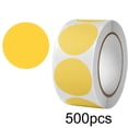 thumbnail image 1 of Uuiauoio 500Pcs Colored Dot Stickers, 1" Label Sticker Round Coding Labels Circle Dots Labels Circle Stickers for Office,Classroom,Family, 1 of 8