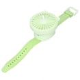 thumbnail image 3 of Small Watch Fan, Silicone Watch Fan Wrist Strap Portable Cute  For School For Children Green, 3 of 8