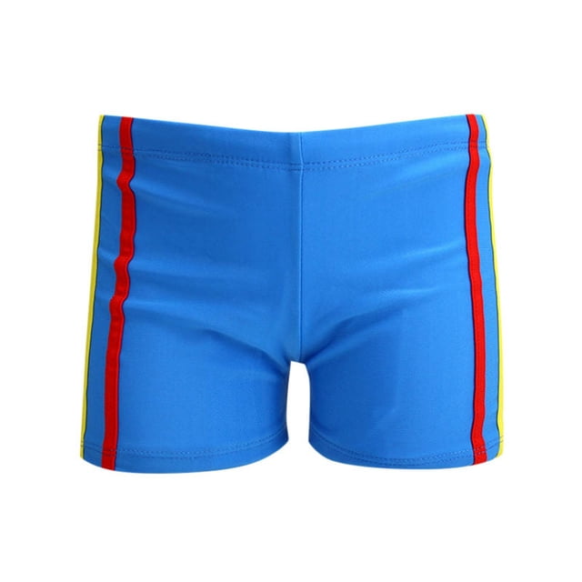 Hiiyo Little Boys Quick Dry Swimming Trunks with Compression Liner Swimwear, 1-Piece