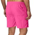 thumbnail image 1 of Plebaso Casual Shorts Mens Elastic Waist Lightweight Summer Shorts Solid Color Drawstring Beach Shorts, 1 of 3