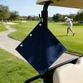 thumbnail image 4 of Microfiber Golf Cleaning Towel with Carabiner Clip - Premium Polyester Material Fast-Drying & Absorbent Hook and Loop Fastener, Dark Blue, JKODE, 4 of 8