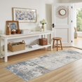 thumbnail image 2 of x Area Rug Living Room Rugs Washable Neutral Modern Abstract Soft Thin Large Rug Indoor Floor No Slip Rug Carpet for Bedroom Under Dining Table Home Office Decor Grey, 2 of 9