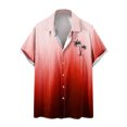 thumbnail image 1 of HKEJIAOI Button Down Shirt for Men - Men Trendy Classic Short Sleeve T-shirt, 1 of 5