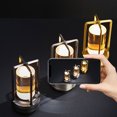 thumbnail image 3 of Maytalsory Lumisom Crystal Lantern Lamp Portable And Energy Saving Lighting Solution Crystal Lamp Touch silver, 3 of 6