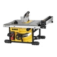 thumbnail image 1 of DEWALT Table Saw for Jobsite, Compact, 8-1/4-Inch (DWE7485) , Yellow, 1 of 2