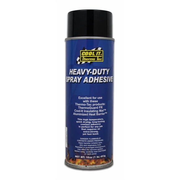 Thermo-Tec Insulation Adhesive 12005 Hi-Heat; 16.75 Ounce Aerosol Can; Single