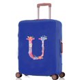 thumbnail image 1 of Luggage Covers Travel Accessories Suitcase Cover Protector Reusable Washable 18-32inch Pink Letter Printed Pattern Series 8pink U XL, 1 of 6