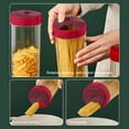 thumbnail image 4 of PRETXORVE Pasta Storage Container with Lid, Tall Clear Airtight Storage Jar with Lid Kitchen Pantry Storage Container for Spaghetti Jars Flour Cereals Coffee, 4 of 7
