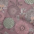 thumbnail image 1 of oneOone Georgette Viscose Purple Fabric Asian Floral Sewing Craft Projects Fabric Prints By Yard 42 Inch Wide, 1 of 4