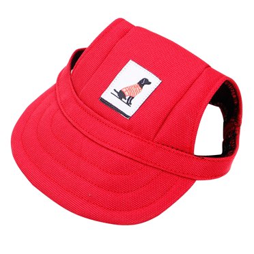 XZNGL Dog Baseball Cap Dog Baseball Cap Outdoor Pet Sun Hat Summer Canvas Visor Puppy Sun Visor Hat Dog Sun Hat
