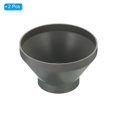 thumbnail image 3 of Unique Bargains 8" to 4.3" Duct Reducer Connector, 2 Pack Heating Cooling Ventilation Tube Fire-resistant Increaser Adapter Pipe Fitting for Vent System, Grey, 3 of 5