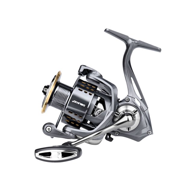 Youkk Spinning Fishing Wheel Freshwater Pre-Loading Rotation Reels Aluminum Alloy Jigging Reel Large Bearing Capacity Fake Bait 2000