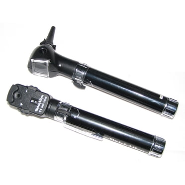 Welch Allyn Pocketscope Ensemble d'Otoscope et d'Ophtalmoscope avec Poignée AA Noire