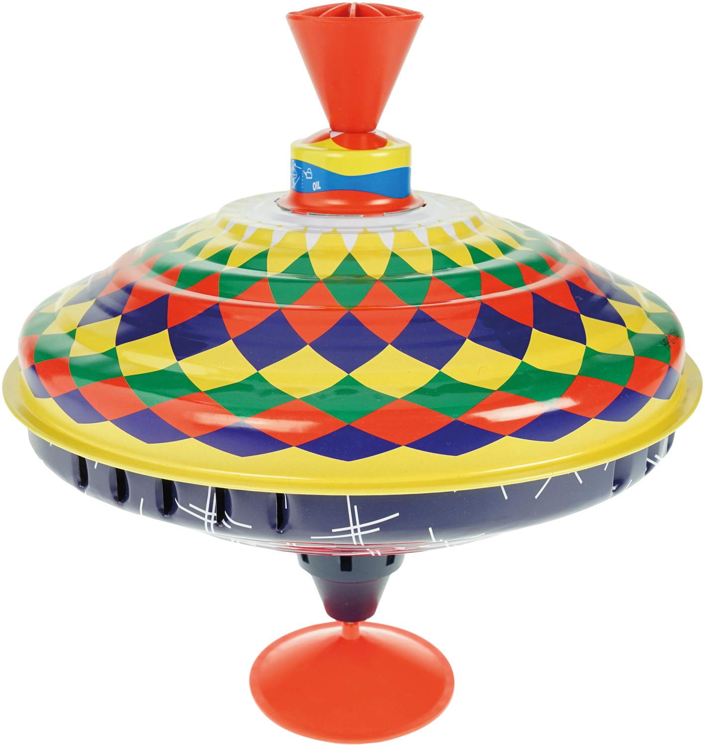 Bolz Classic Spinning Tin Top Toy, Multicolored - Walmart.ca