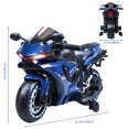 thumbnail image 2 of Electric Motorcycle ,Speed Up to 9mph Ride-On Motorcycle with Safety Auxiliary Wheels,Electric Dirt Bike for, 2 of 10