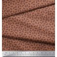 thumbnail image 3 of Soimoi Brown Velvet Fabric Berries Fruits Fabric Prints By Yard 58 Inch Wide, 3 of 3